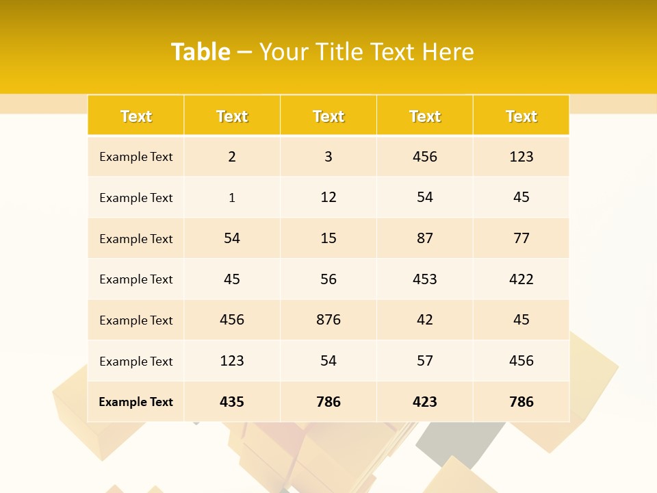 Construction Wallpaper Color PowerPoint Template