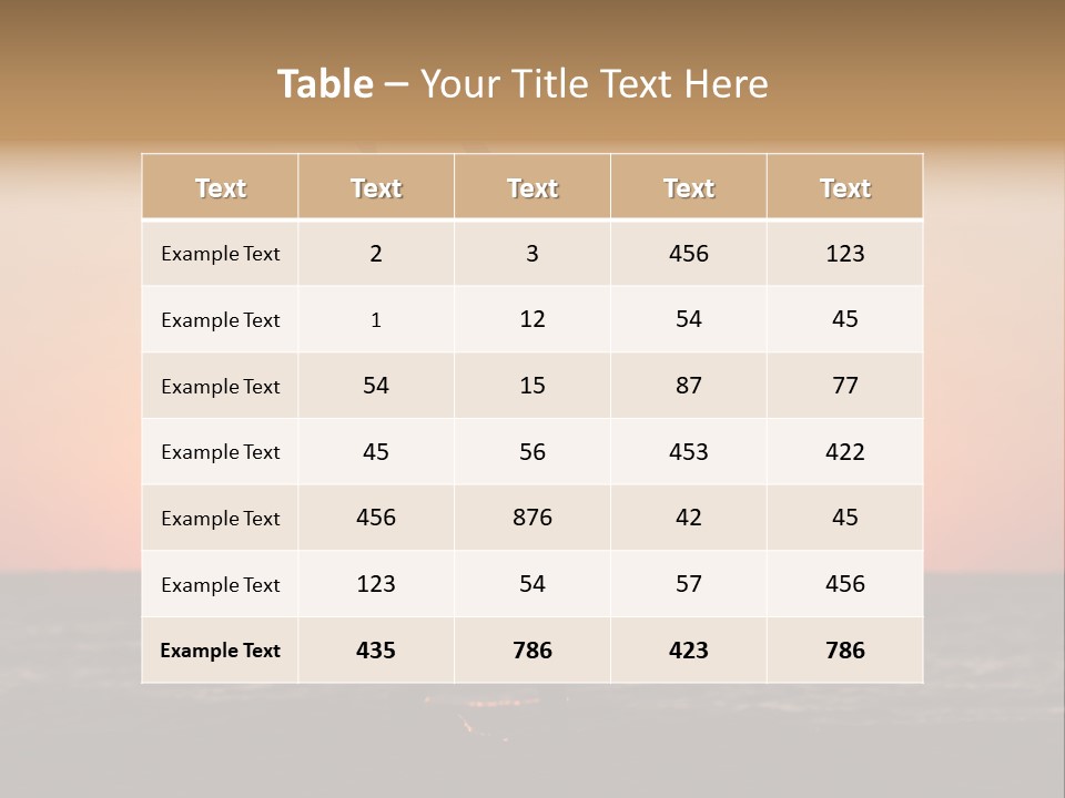 Di Cu Ion Itting Team PowerPoint Template