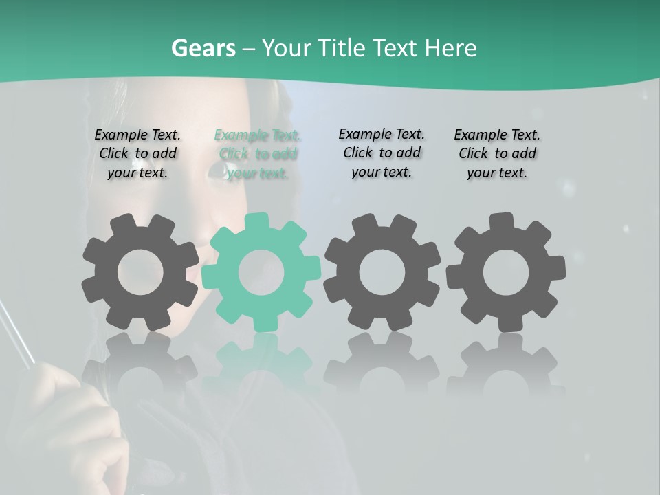 Cars Grass Black PowerPoint Template