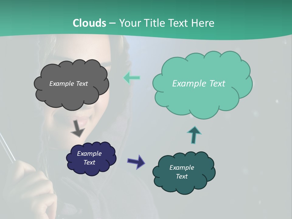 Cars Grass Black PowerPoint Template