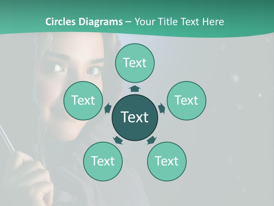 Cars Grass Black PowerPoint Template