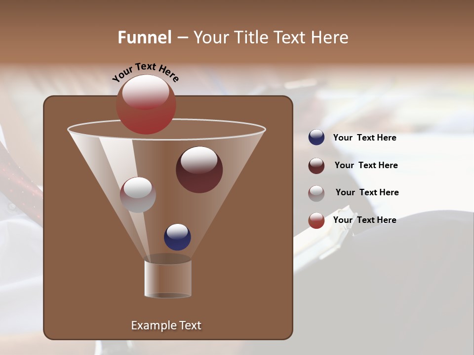Formal Caucasian Sitting PowerPoint Template