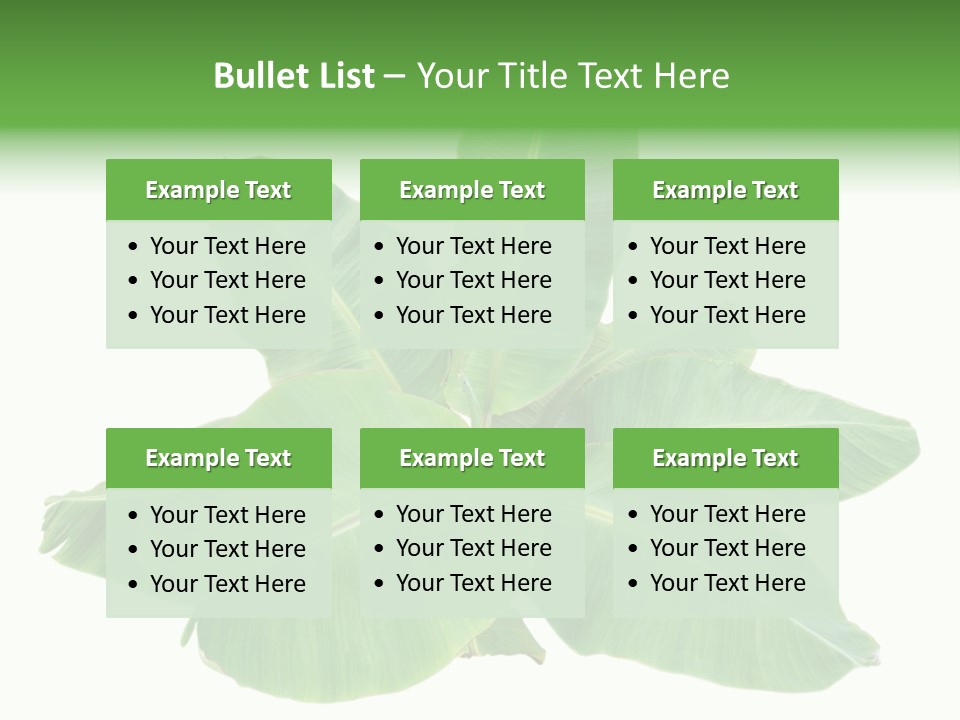 Leafy Sprout Life PowerPoint Template