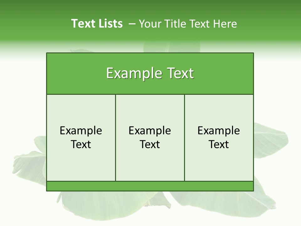 Leafy Sprout Life PowerPoint Template