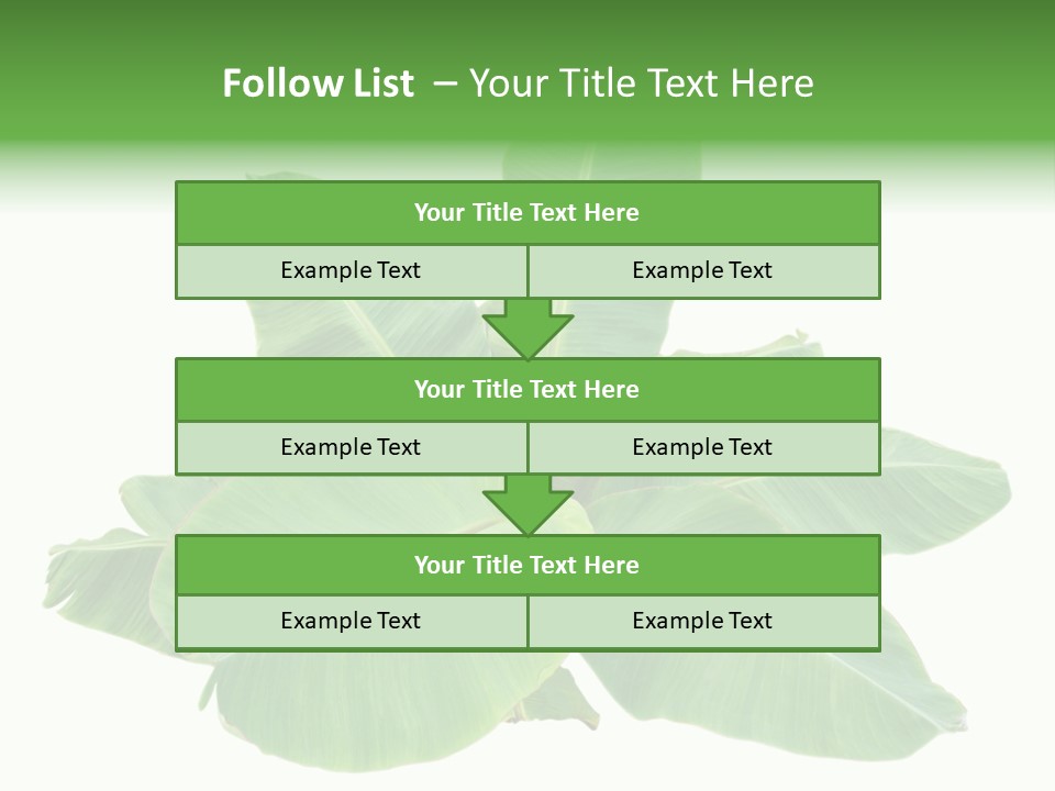 Leafy Sprout Life PowerPoint Template