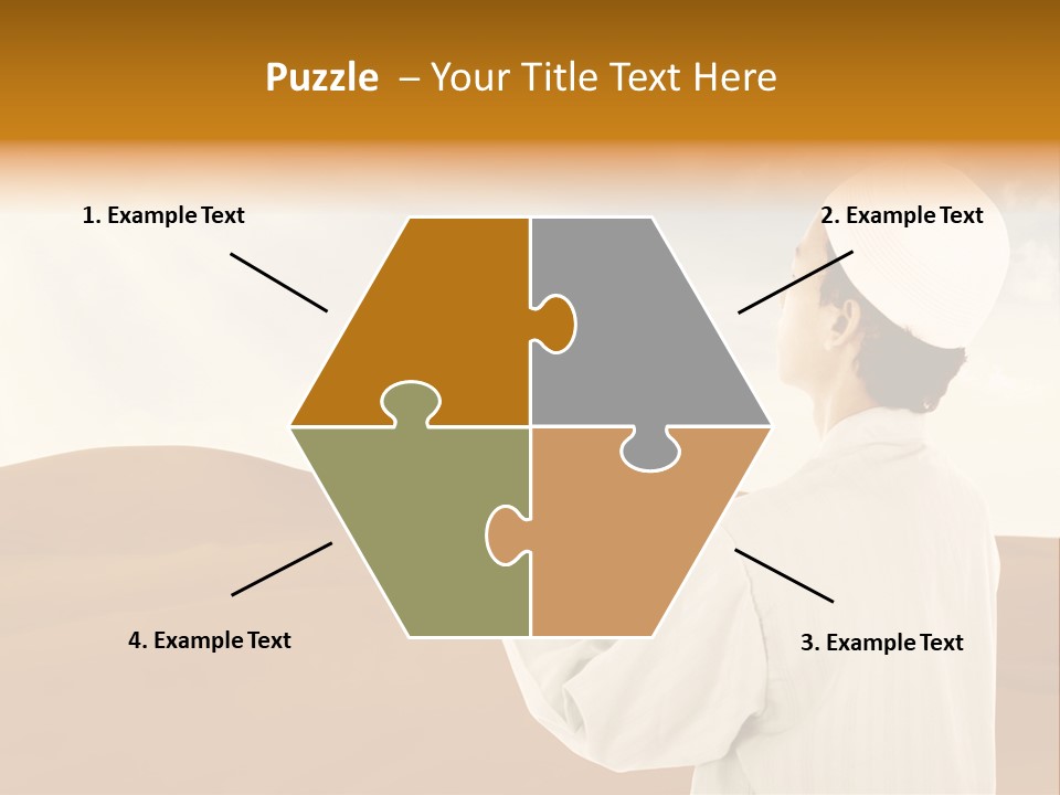 Prayer Muslim Koran PowerPoint Template