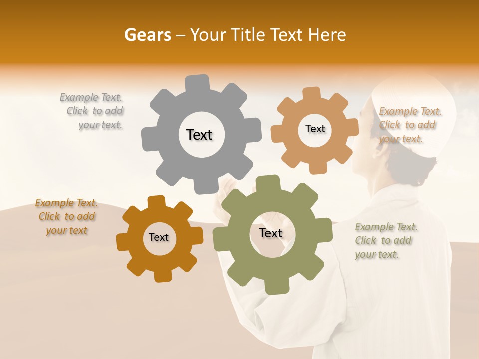 Prayer Muslim Koran PowerPoint Template