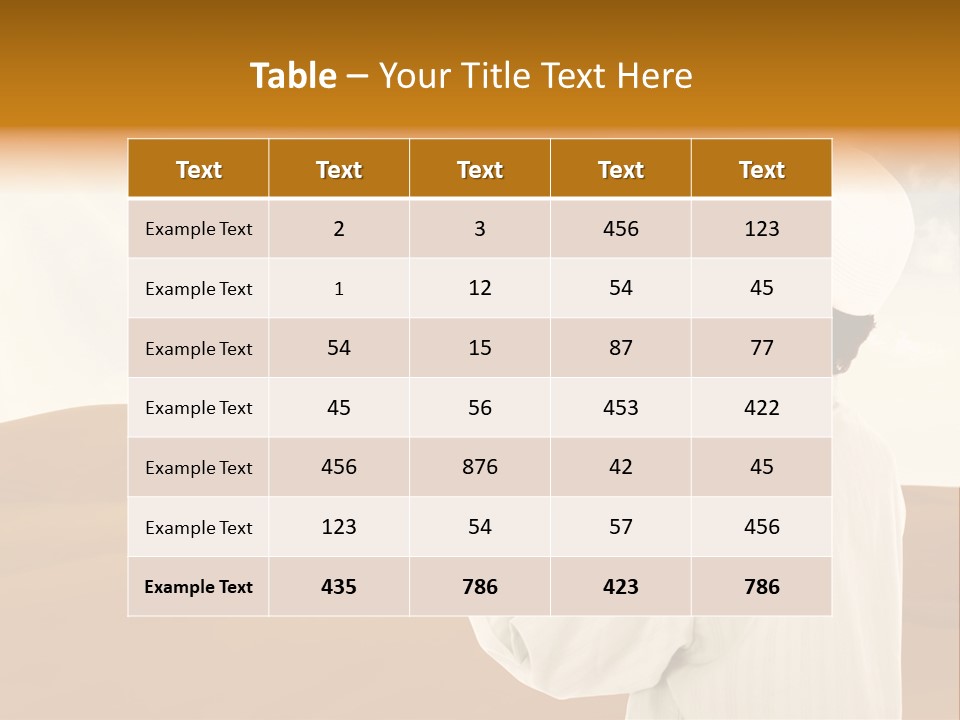 Prayer Muslim Koran PowerPoint Template