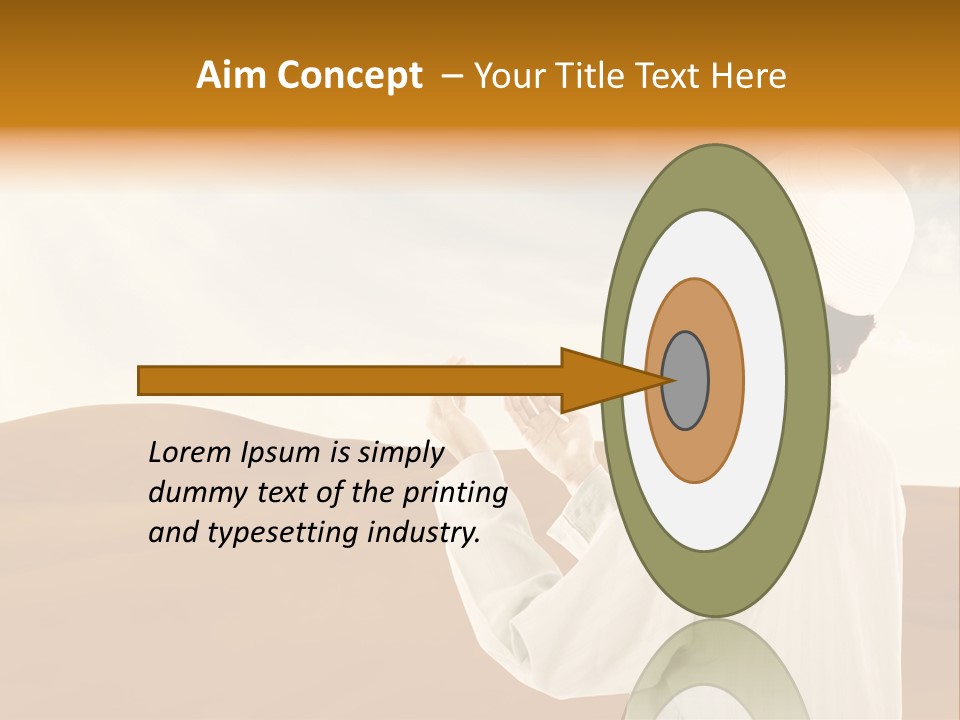 Prayer Muslim Koran PowerPoint Template