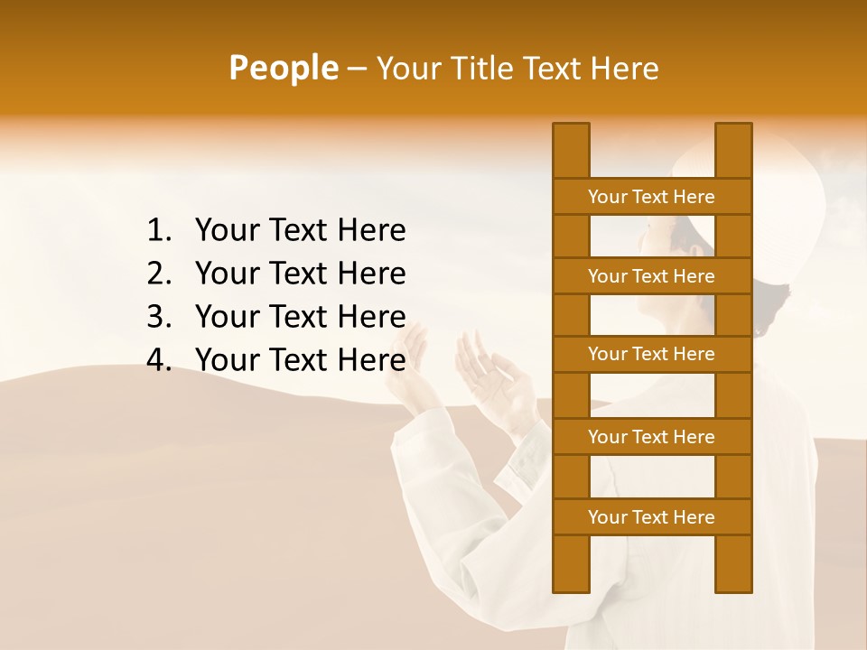 Prayer Muslim Koran PowerPoint Template