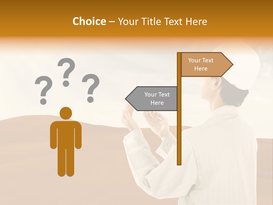 Prayer Muslim Koran PowerPoint Template