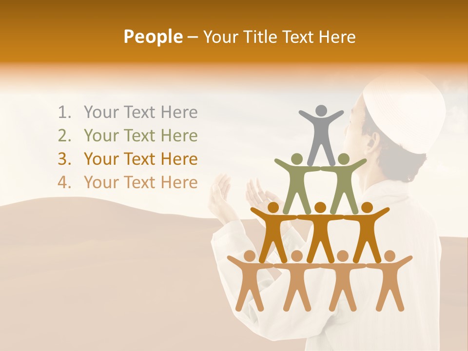 Prayer Muslim Koran PowerPoint Template