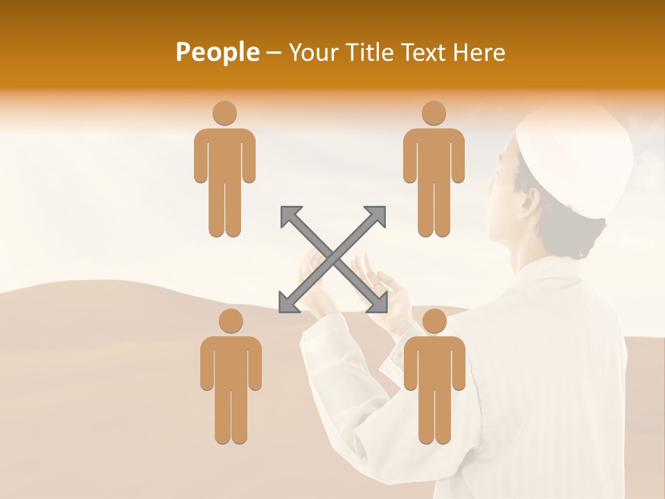 Prayer Muslim Koran PowerPoint Template