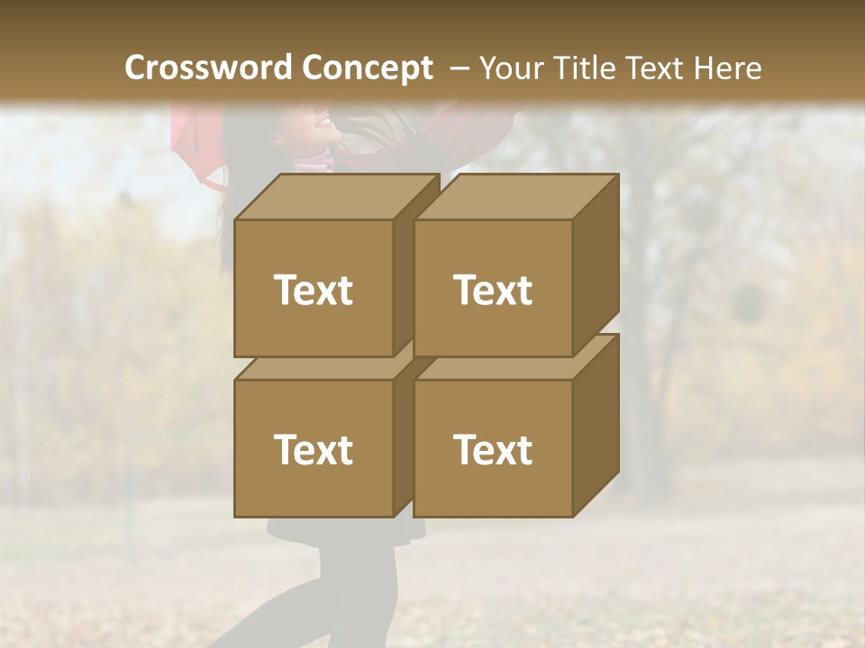 Happy Running Cute PowerPoint Template
