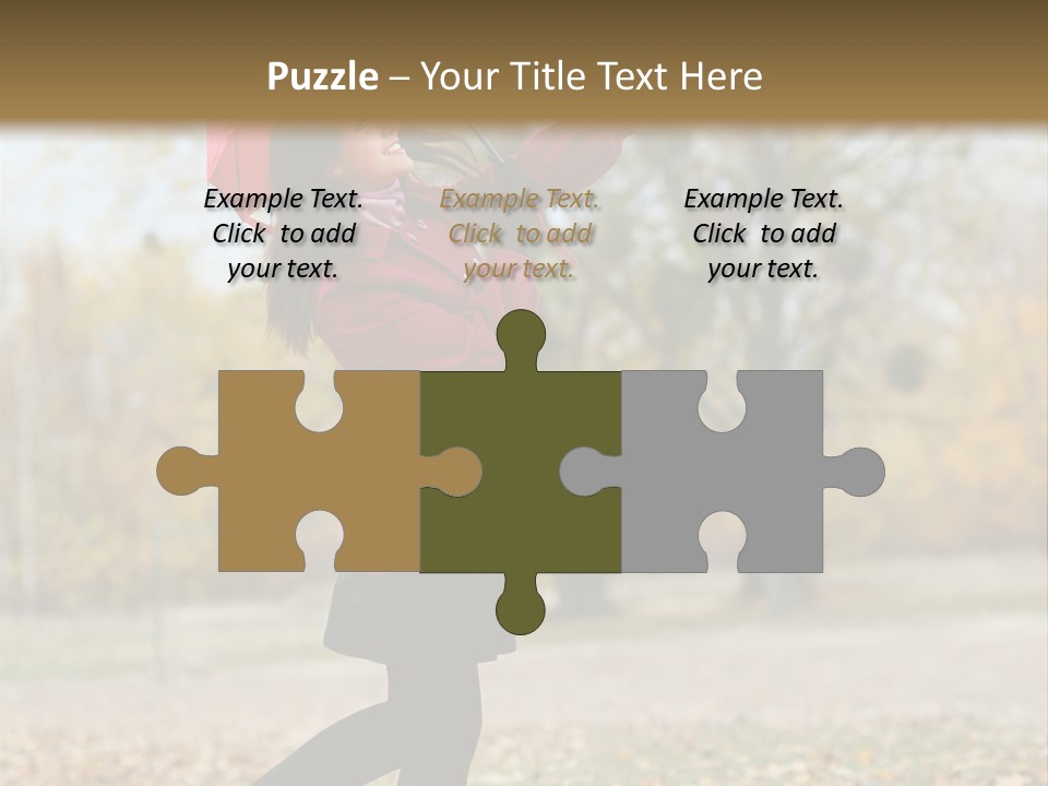 Happy Running Cute PowerPoint Template