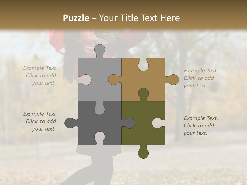 Happy Running Cute PowerPoint Template