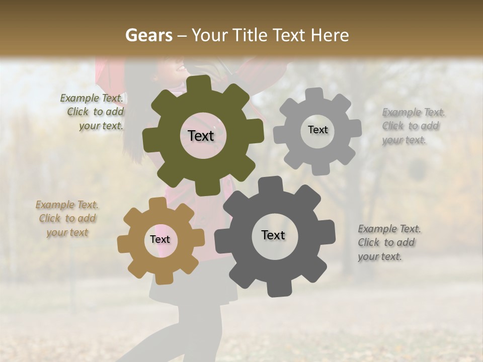 Happy Running Cute PowerPoint Template