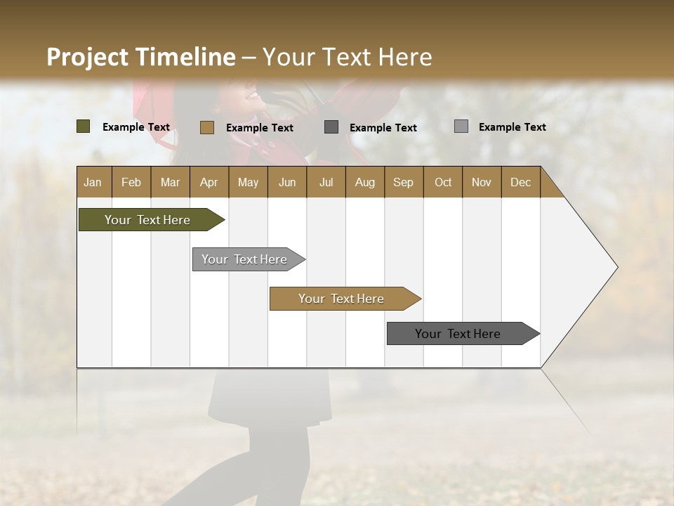 Happy Running Cute PowerPoint Template