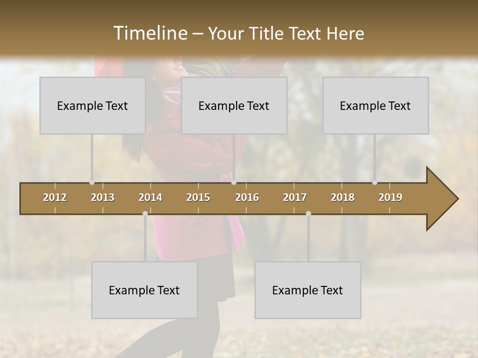 Happy Running Cute PowerPoint Template