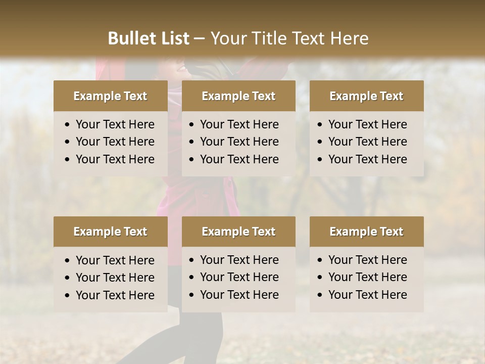 Happy Running Cute PowerPoint Template