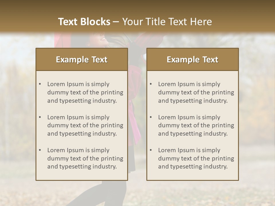 Happy Running Cute PowerPoint Template