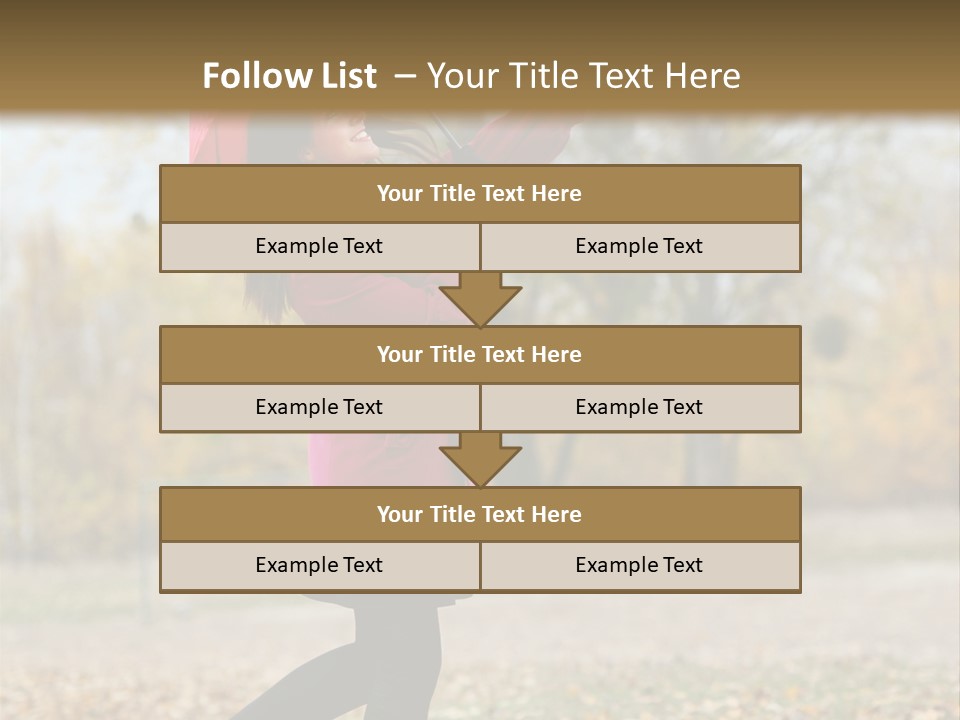 Happy Running Cute PowerPoint Template