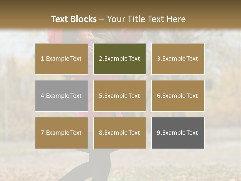 Happy Running Cute PowerPoint Template