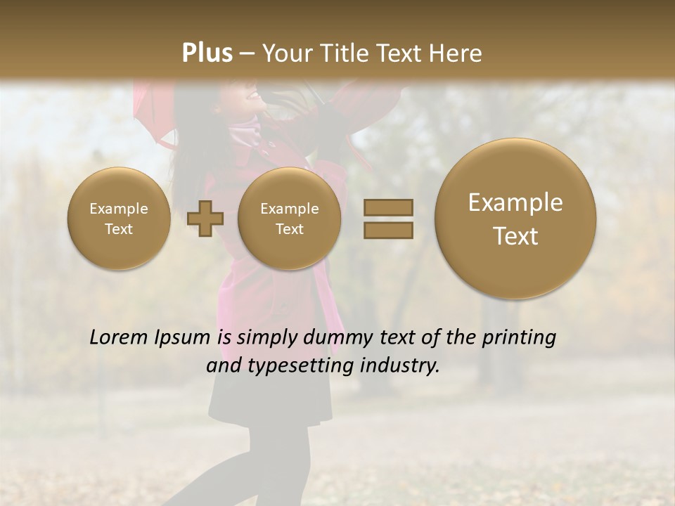 Happy Running Cute PowerPoint Template