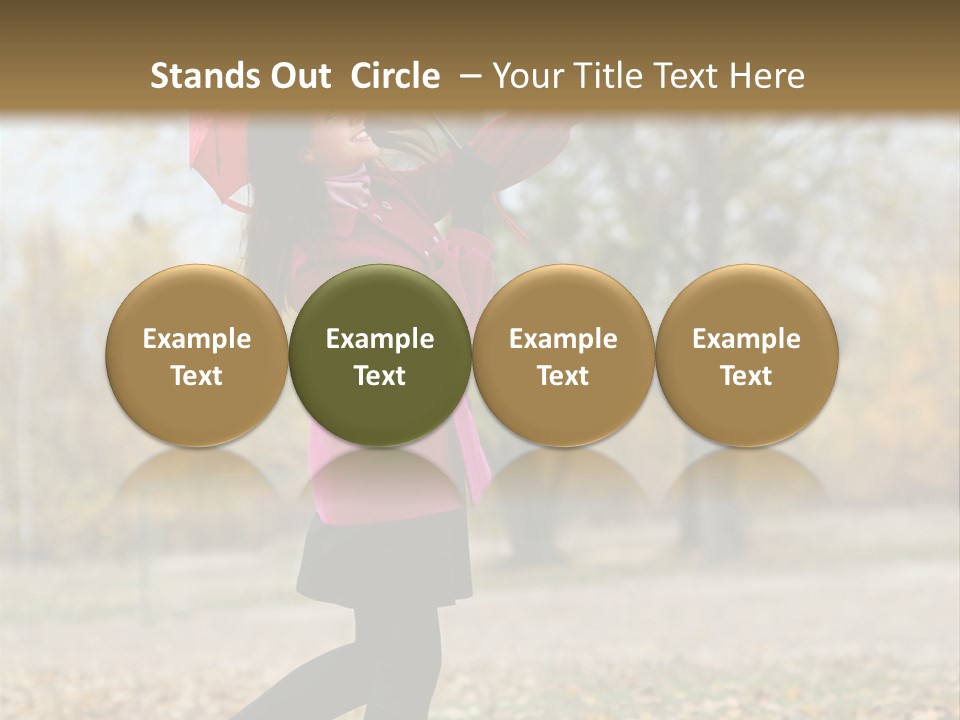 Happy Running Cute PowerPoint Template