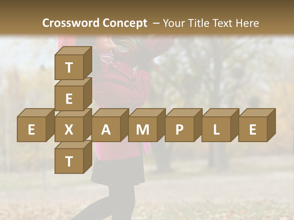 Happy Running Cute PowerPoint Template