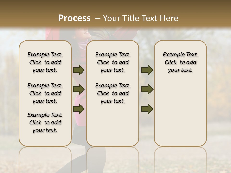 Happy Running Cute PowerPoint Template