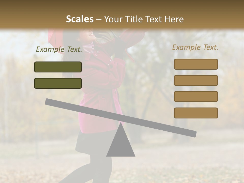 Happy Running Cute PowerPoint Template