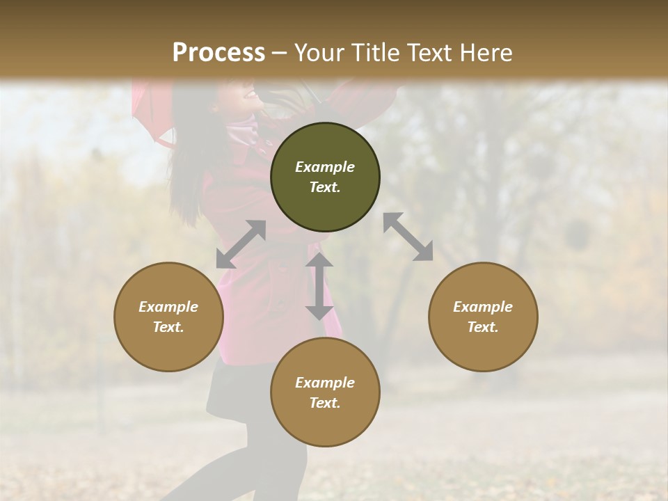 Happy Running Cute PowerPoint Template