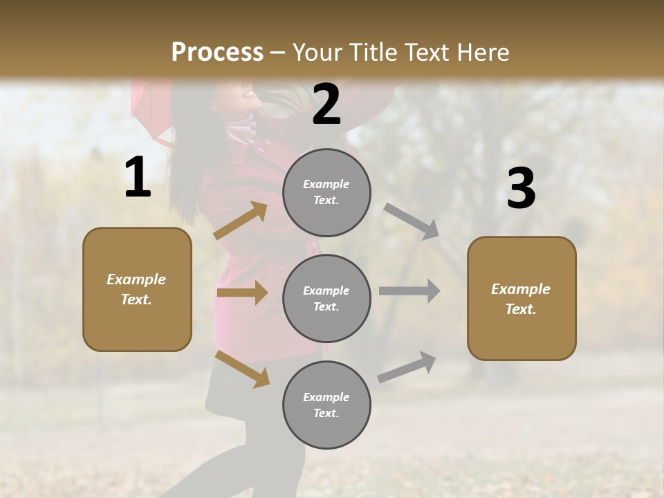 Happy Running Cute PowerPoint Template