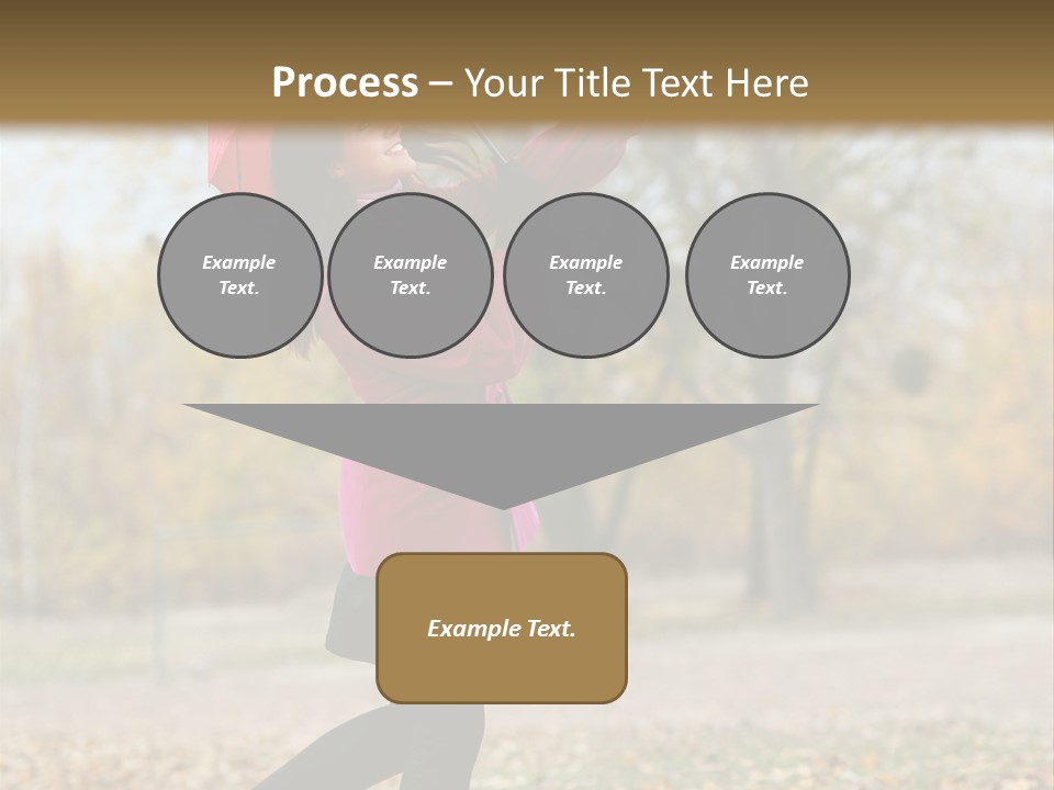 Happy Running Cute PowerPoint Template