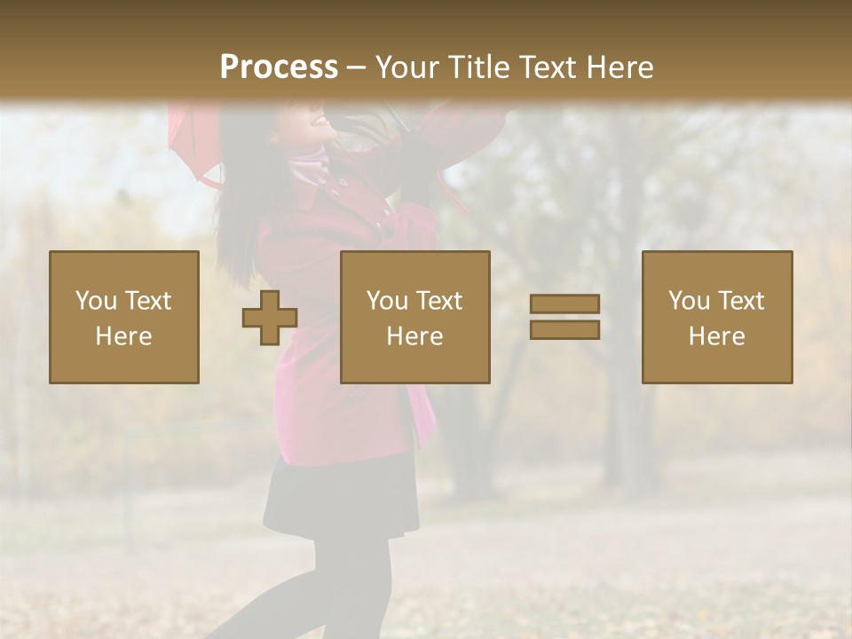 Happy Running Cute PowerPoint Template