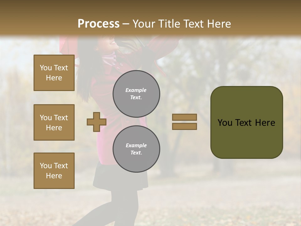 Happy Running Cute PowerPoint Template