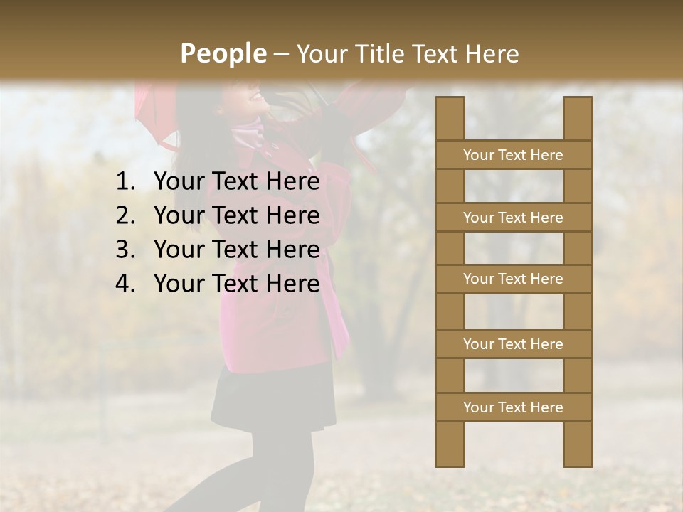 Happy Running Cute PowerPoint Template