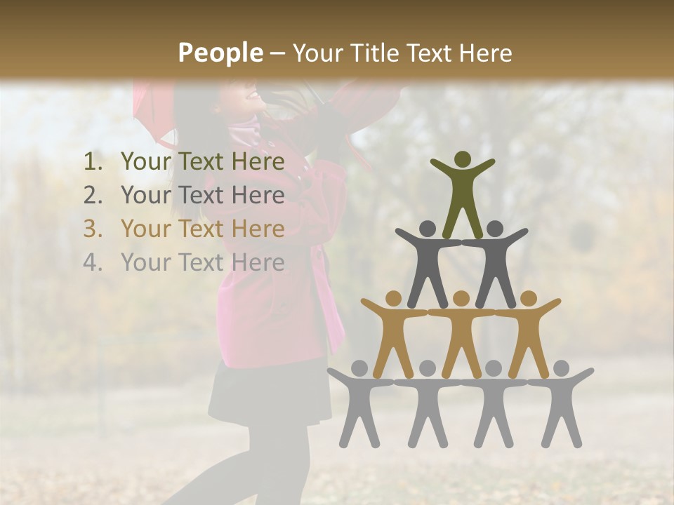 Happy Running Cute PowerPoint Template