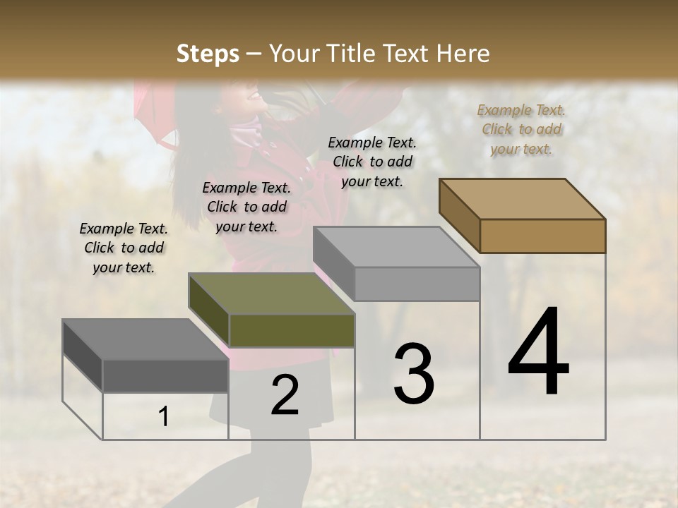 Happy Running Cute PowerPoint Template