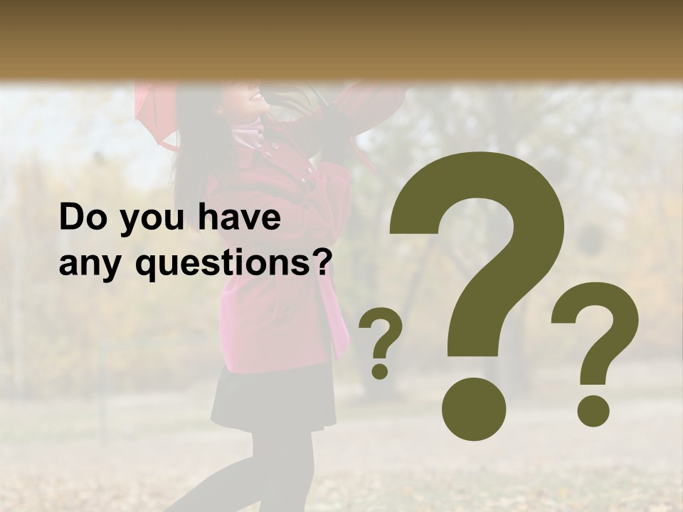 Happy Running Cute PowerPoint Template