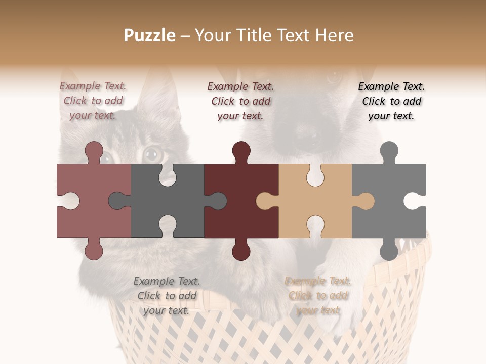 Affection Touching Youth PowerPoint Template