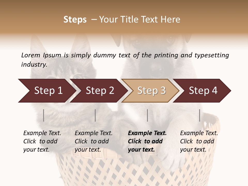 Affection Touching Youth PowerPoint Template