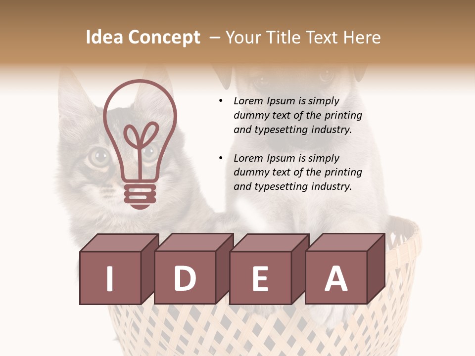 Affection Touching Youth PowerPoint Template