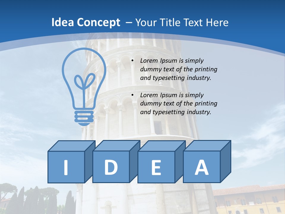 Mediterranean Europe Marble PowerPoint Template