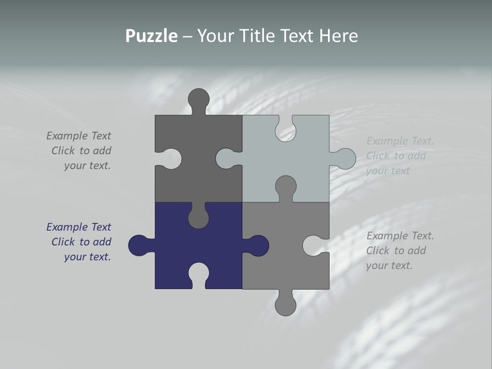 Stability New Selective Focus PowerPoint Template