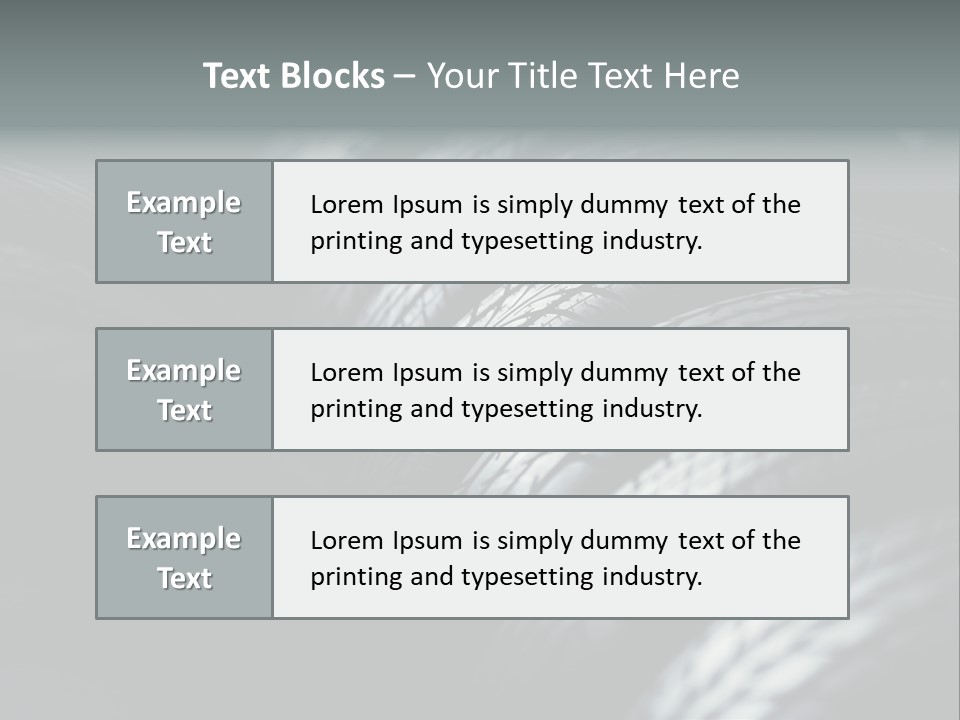 Stability New Selective Focus PowerPoint Template
