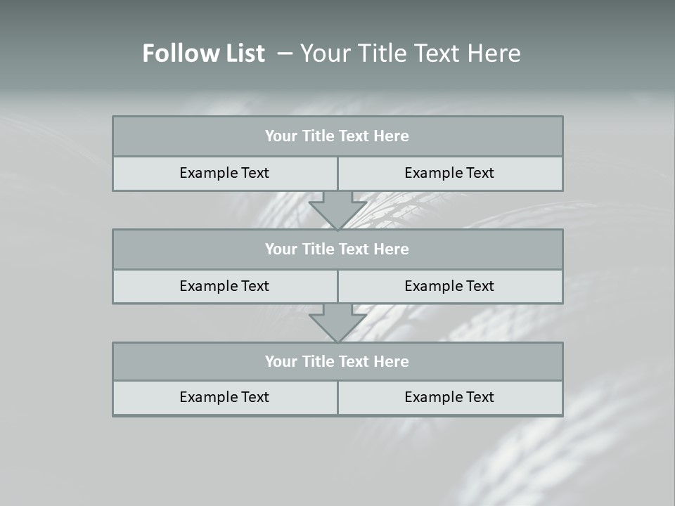 Stability New Selective Focus PowerPoint Template