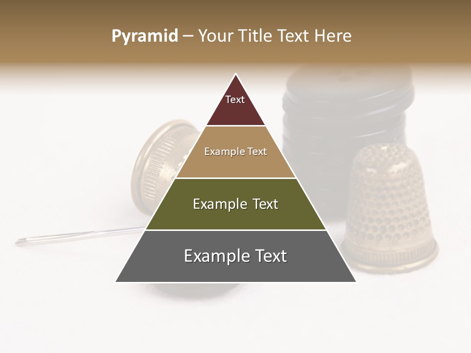 Clothing White Background Bronze PowerPoint Template