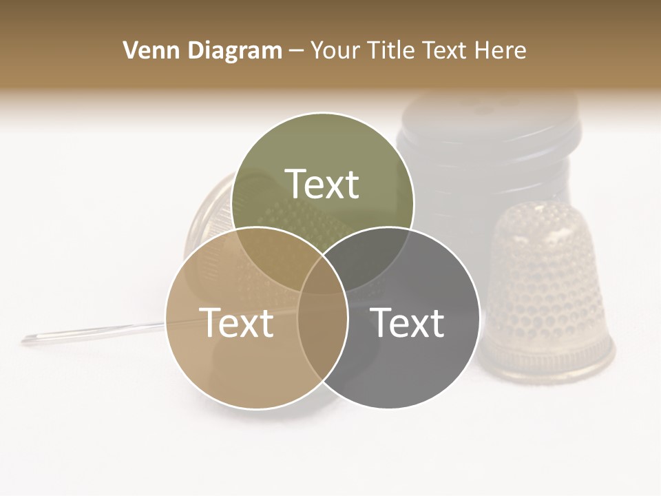 Clothing White Background Bronze PowerPoint Template